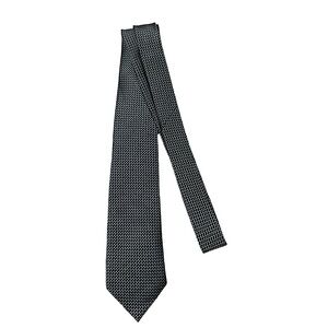 JOHN SPARKS: NWT Men’s Gray & Black Neck Tie